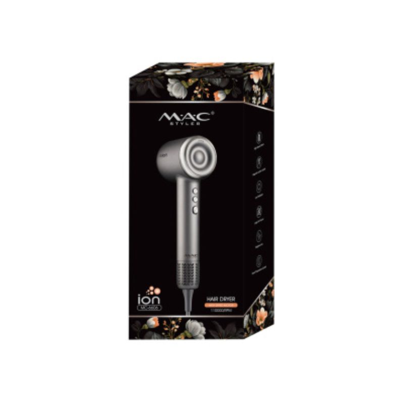 سشوار حرفه ای مک استایلر 2200 وات مدل MC 6606 Ion 2