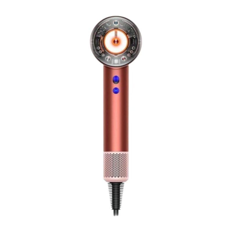 سشوار دایسون 1600 وات مدل Supersonic Nural HD16 SBP Wave And Curl Diffuser - برنز, گارانتی اصالت و سلامت فیزیکی