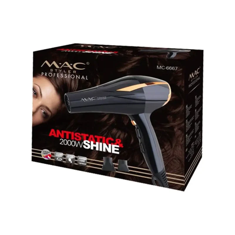 سشوار مک استایلر 2000 وات مدل MC6667 3