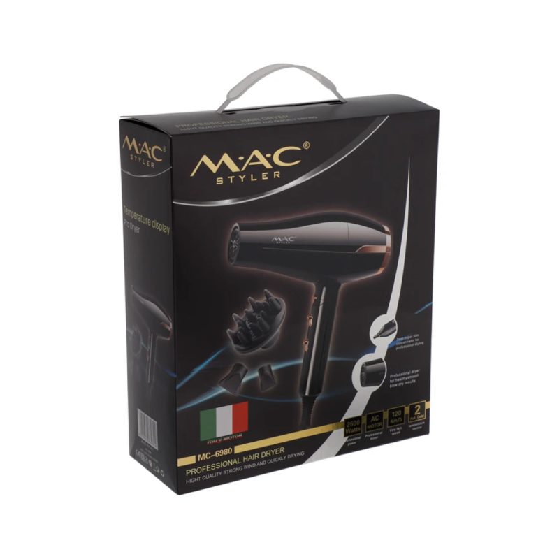 سشوار مک استایلر 2600 وات مدل MC6980 5