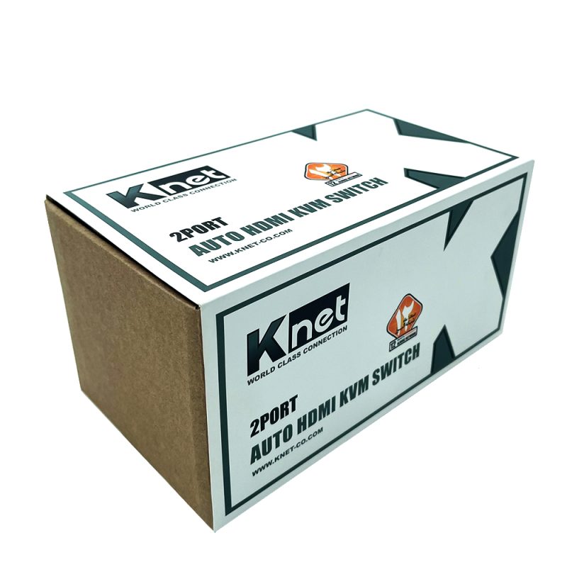 سوئیچ 2 پورت KVM کی نت مدل K-SWKH402 3
