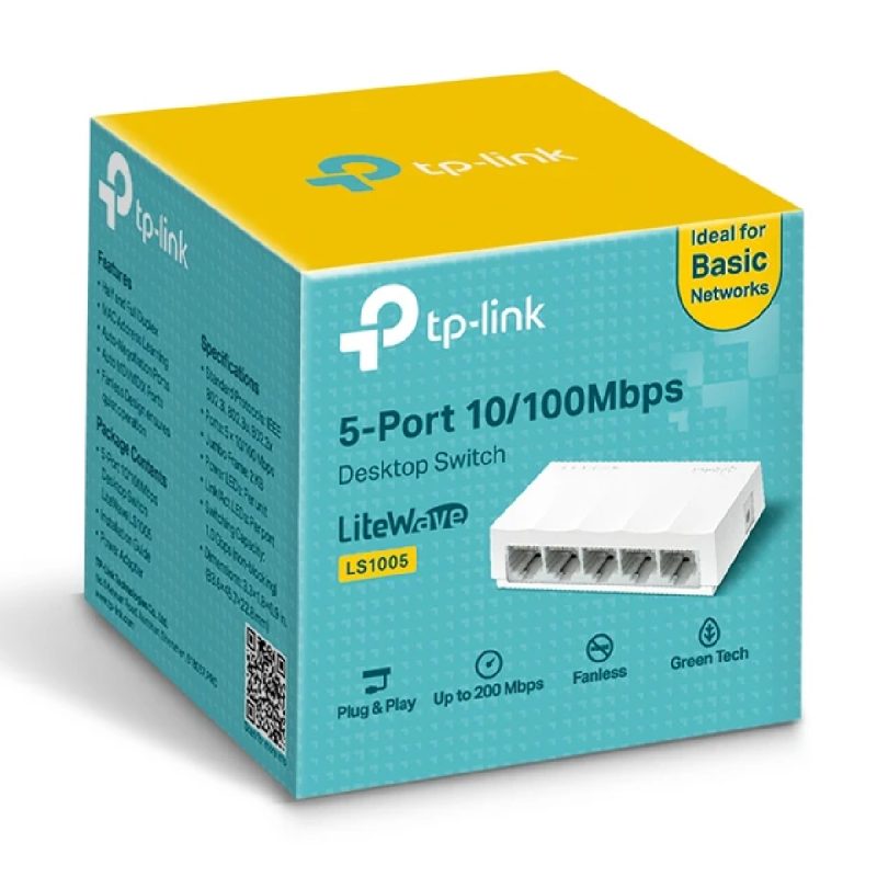 سوییچ 5 پورت تی پی لینک مدل LS-1005 3