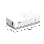 سوییچ 5 پورت دی لینک مدل DES-1005C 4
