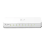 سوییچ 8 پورت دی لینک مدل DES-1008C - سفید, گارانتی اصلی