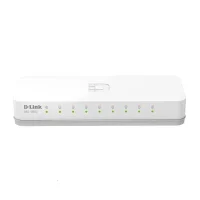 سوییچ 8 پورت دی لینک مدل DES-1008C - سفید, گارانتی اصلی
