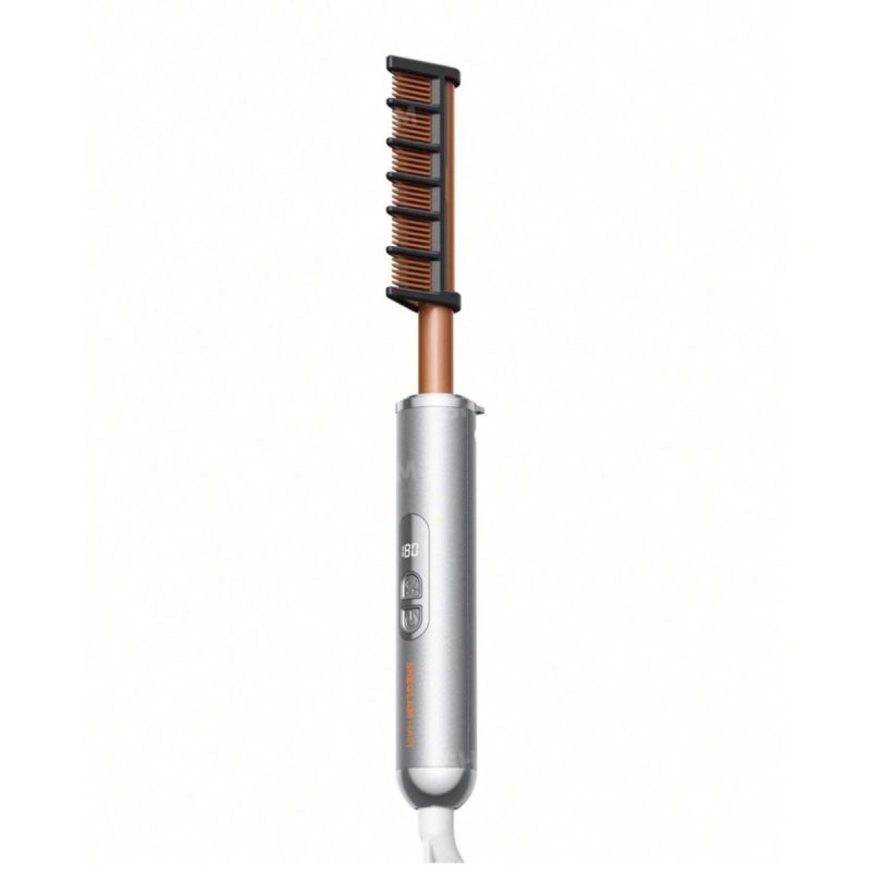 شانه حرارتی ضد سوختگی شیگلم - نقره ای, گارانتی اصالت و سلامت فیزیکی