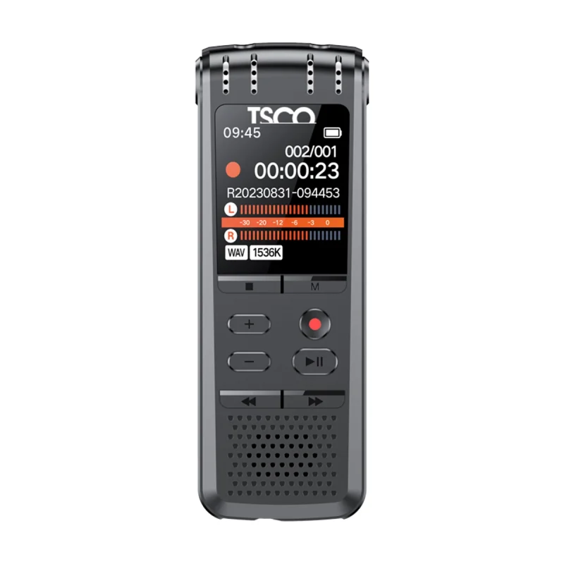 ضبط کننده حرفه ای صدا تسکو مدل TR 905 - مشکی, گارانتی توسن سیستم