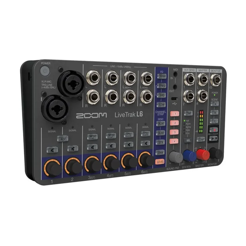 ضبط کننده حرفه ای صدا زوم مدل LIVETRAK L-6 2
