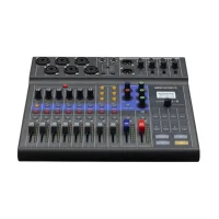 ضبط کننده حرفه ای مولتی‌ترک میکسر زوم مدل LIVETRAK L-8 - مشکی, ۱۸ ماه گارانتی شرکتی