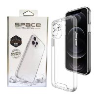 قاب اسپیس مدل drop protection مناسب اپل iphone 13 - بی رنگ شفاف, گارانتی اصالت و سلامت فیزیکی