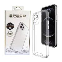قاب اسپیس مدل drop protection مناسب سامسونگ Galaxy A25 - بی رنگ شفاف, گارانتی اصالت و سلامت فیزیکی