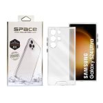 قاب اسپیس مدل drop protection مناسب سامسونگ Galaxy S24 Ultra - بی رنگ شفاف, گارانتی اصالت و سلامت فیزیکی