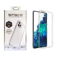 قاب اسپیس مدل drop protection مناسب سامسونگ Galaxy A06 - بی رنگ شفاف, گارانتی اصالت و سلامت فیزیکی