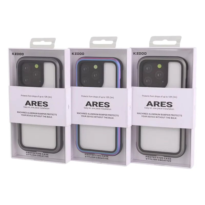 قاب ضد ضربه کی‌ زد دوو مدل Ares مناسب iPhone 15 Pro 4