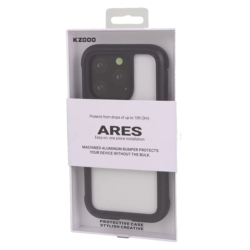 قاب ضد ضربه کی‌ زد دوو مدل Ares مناسب iPhone 15 Pro - طوسی, گارانتی اصالت و سلامت فیزیکی