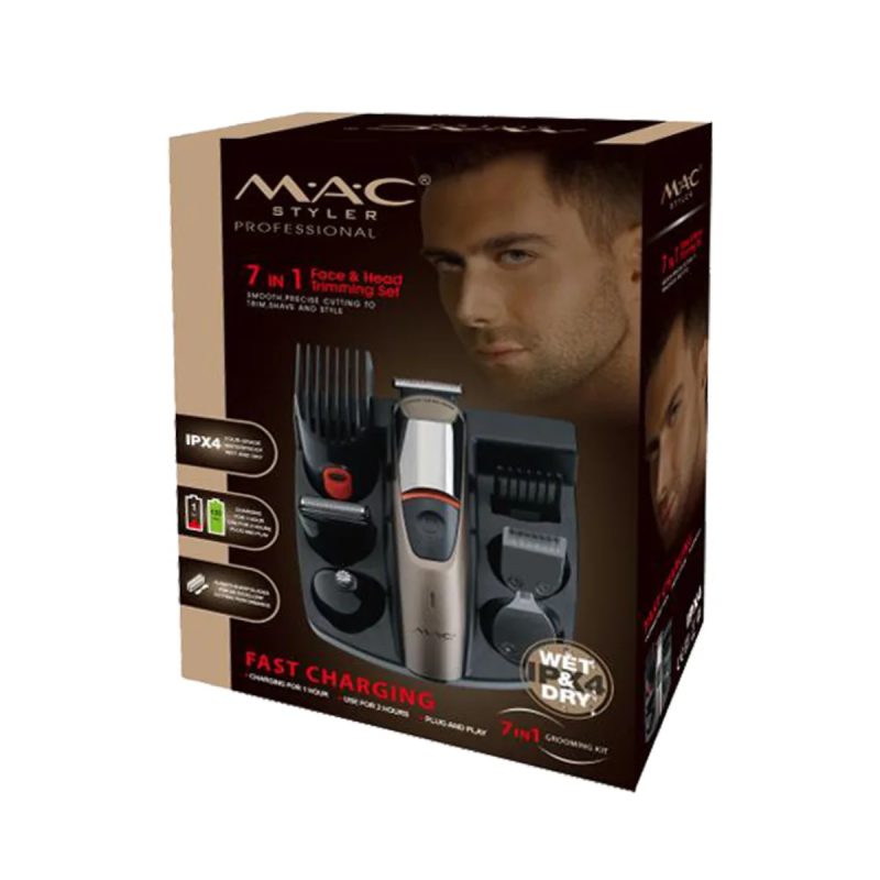 ماشین اصلاح حرفه ای 7 در1 مک استایلر مدل 8012-MC 2