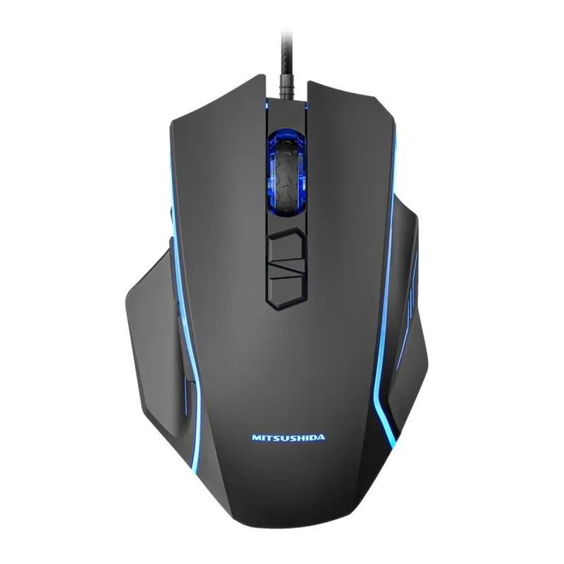 ماوس با سیم میتسوشیدا مدل KC-X4 - مشکی, گارانتی اصالت و سلامت فیزیکی