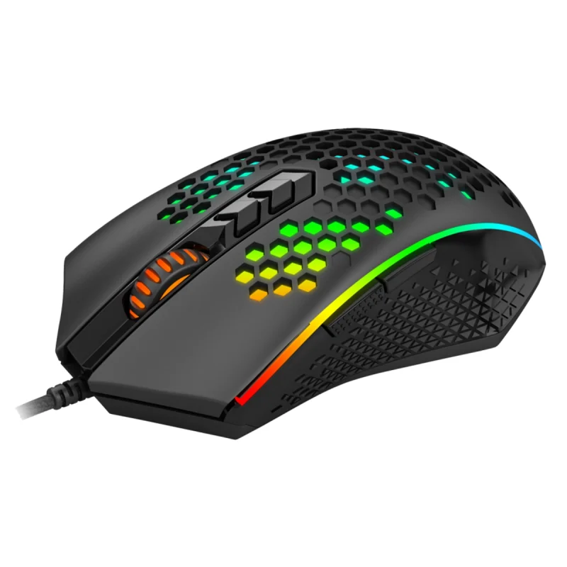 ماوس باسیم ردراگون مدل Memeanlion Honeycomb M809-K 3
