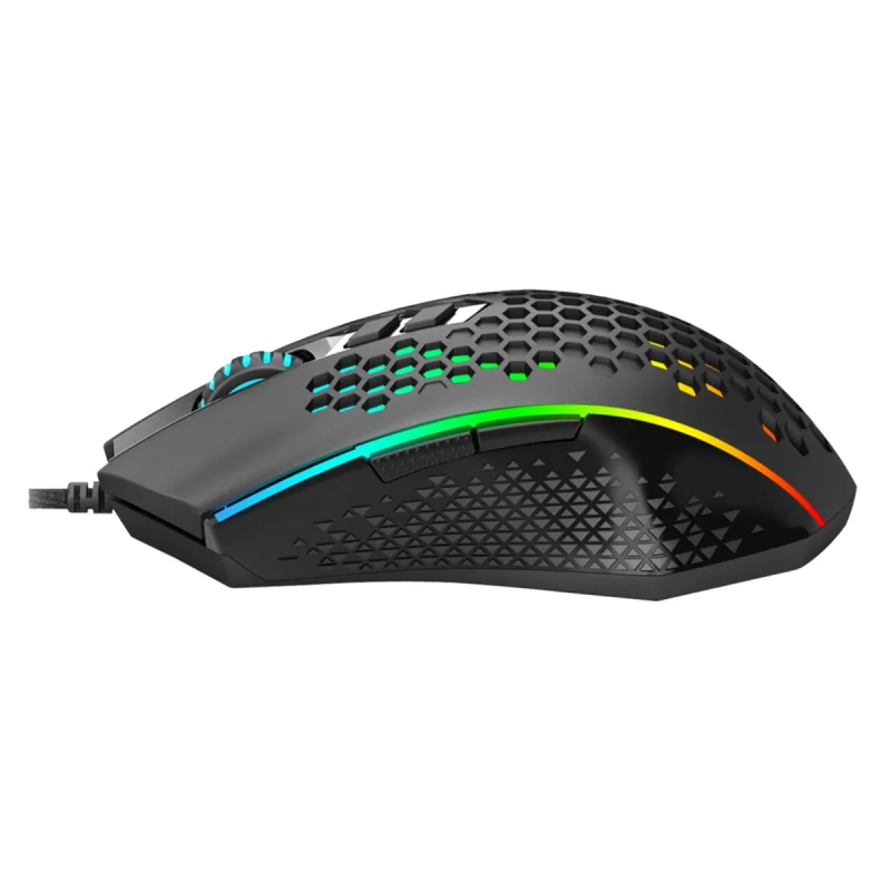 ماوس باسیم ردراگون مدل Memeanlion Honeycomb M809-K 4