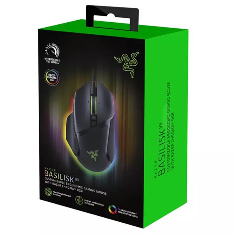 ماوس باسیم ریزر گیمینگ مدل Basilisk V3 10
