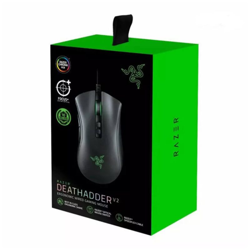 ماوس باسیم ریزر گیمینگ مدل DeathAdder V2 12