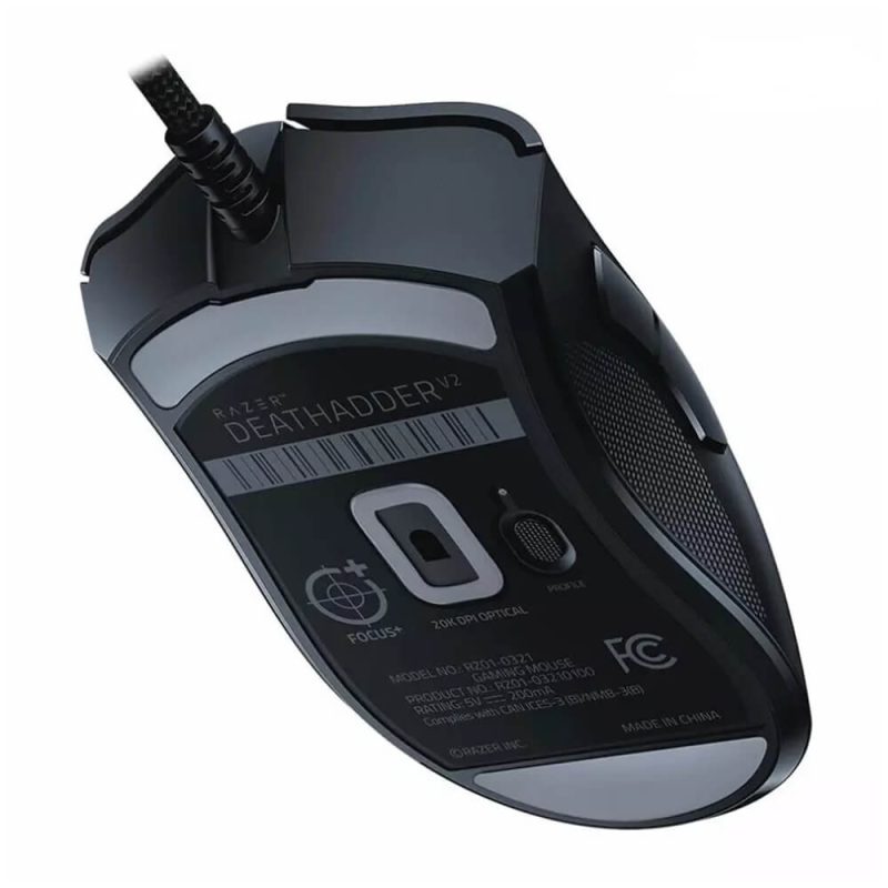 ماوس باسیم ریزر گیمینگ مدل DeathAdder V2 5