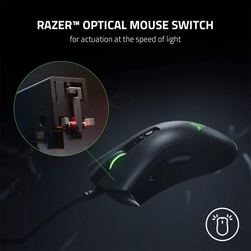 ماوس باسیم ریزر گیمینگ مدل DeathAdder V2 8