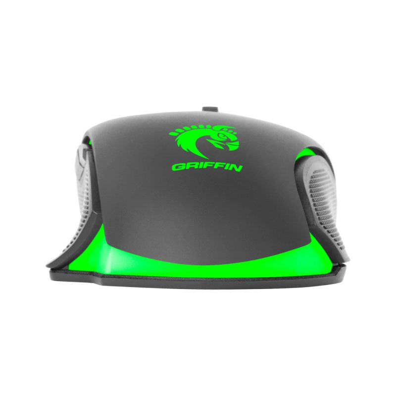 ماوس باسیم گیمینگ گرین مدل GM604-RGB 5