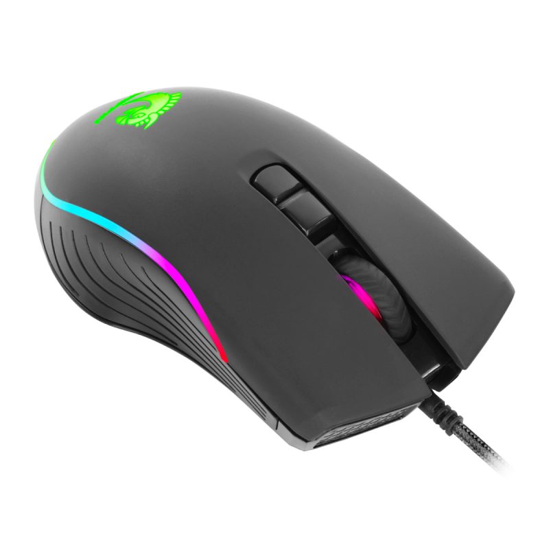 ماوس باسیم گیمینگ گرین مدل GM605-RGB 6