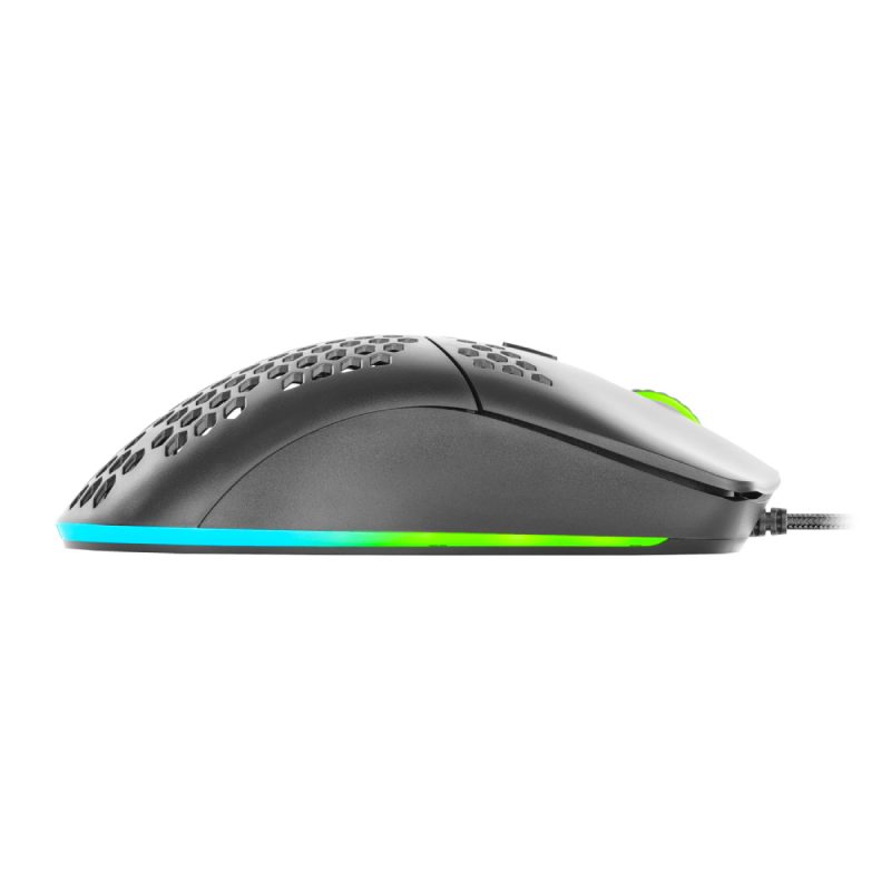 ماوس باسیم گیمینگ گرین مدل GM606-RGB 3