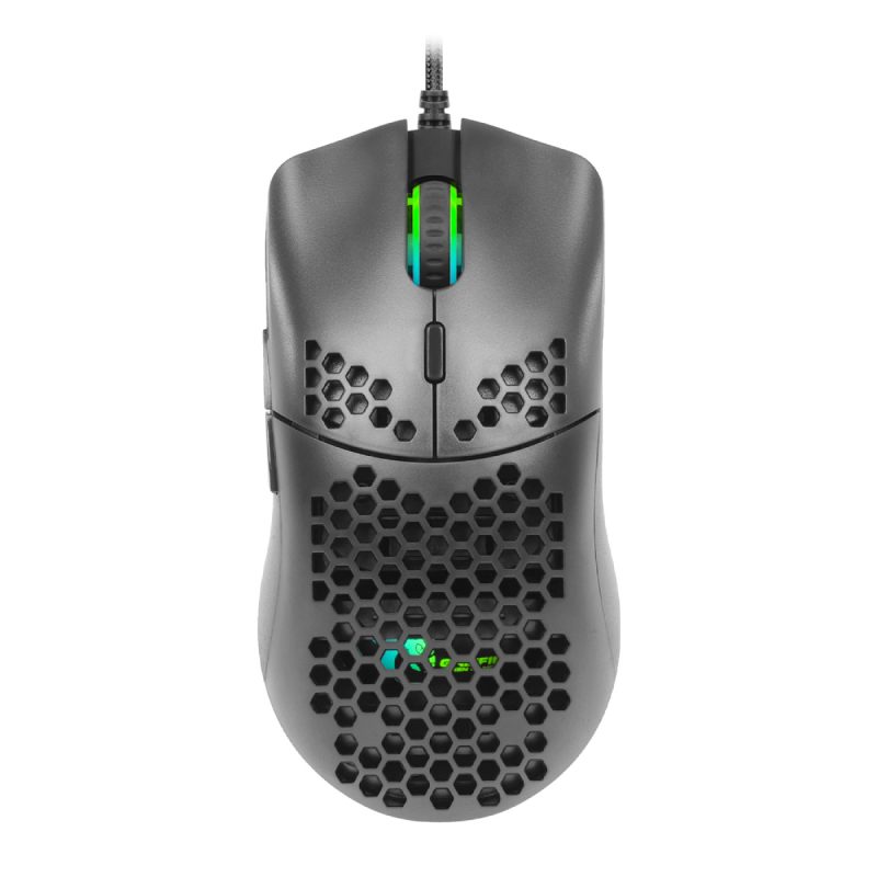 ماوس باسیم گیمینگ گرین مدل GM606-RGB - مشکی, گارانتی گرین