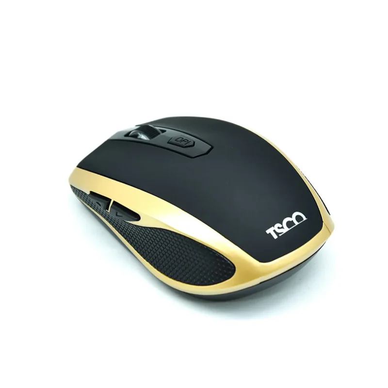 ماوس بی سیم تسکو مدل TM 667 W - مشکی طلایی, گارانتی توسن سیستم