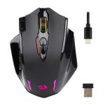 ماوس بیسیم ردراگون مدل Impact Elite M913 - مشکی, ۱۸ ماه گارانتی شرکتی