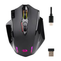 ماوس بیسیم ردراگون مدل Impact Elite M913 - مشکی, ۱۸ ماه گارانتی شرکتی