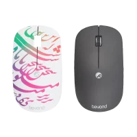 ماوس بی‌سیم بیاند مدل BM-4000RF به همراه قاب - مشکی, ۱۸ ماه گارانتی شرکتی