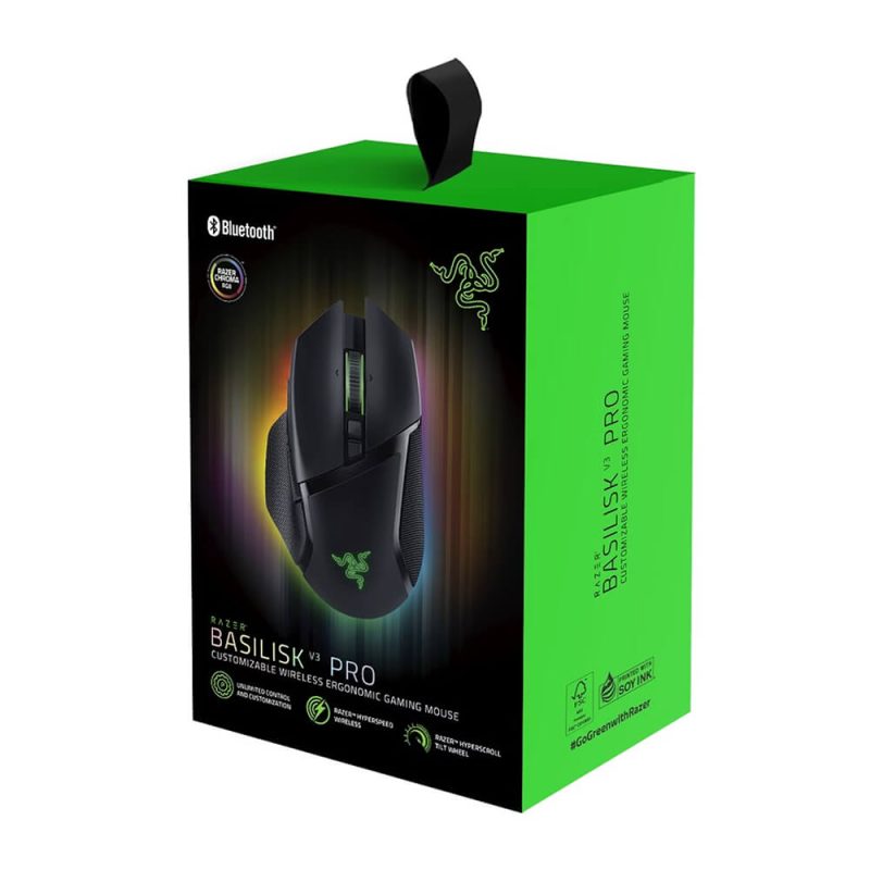ماوس بی‌سیم ریزر گیمینگ مدل Basilisk V3 Pro 10