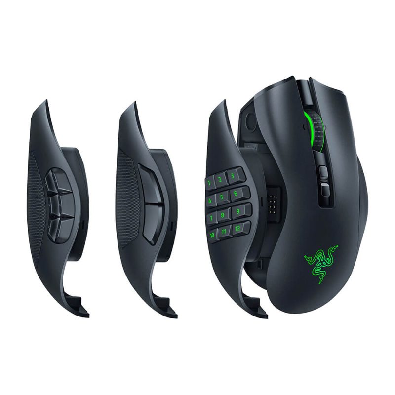 ماوس بی‌سیم ریزر گیمینگ مدل Naga Pro 7