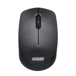 ماوس بی‌سیم گریت مدل GR-760 - مشکی, گارانتی اصالت و سلامت فیزیکی