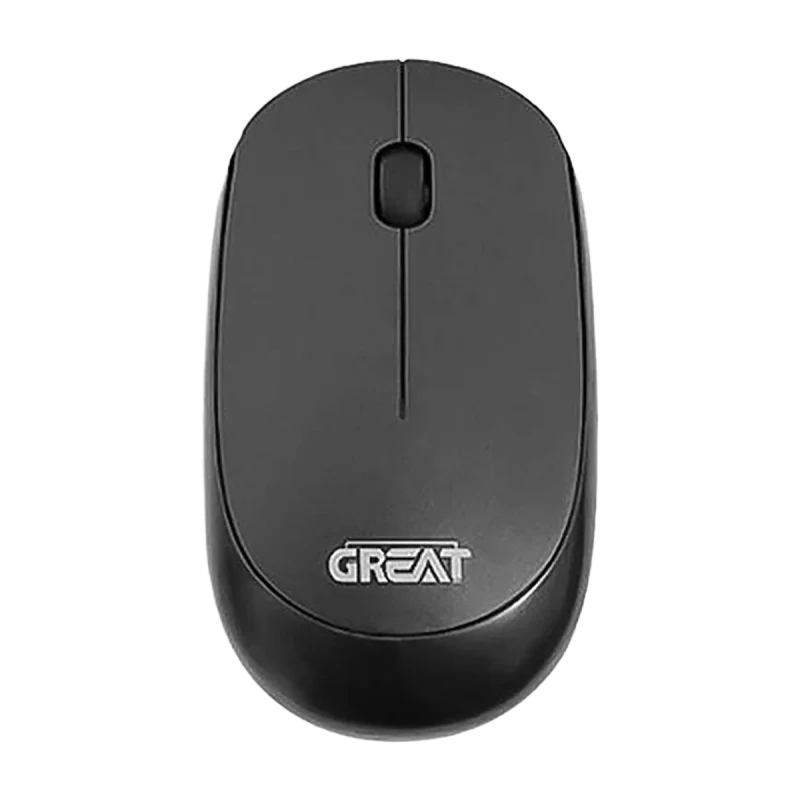 ماوس بی‌سیم گریت مدل GR-770 - مشکی, گارانتی اصالت و سلامت فیزیکی