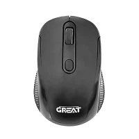ماوس بی‌سیم گریت مدل GR-880 - مشکی, گارانتی اصالت و سلامت فیزیکی