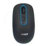 ماوس بی‌سیم گریت مدل GR-890 - مشکی, گارانتی اصالت و سلامت فیزیکی