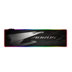 ماوس پد گیمینگ آئوروس مدل RGB سایز 40×90 - مشکی