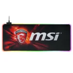 ماوس پد گیمینگ ام اس آی سایز 30×70 مدل RGB - گارانتی اصالت و سلامت فیزیکی