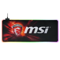 ماوس پد گیمینگ ام اس آی سایز 30×70 مدل RGB - گارانتی اصالت و سلامت فیزیکی