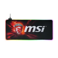ماوس پد گیمینگ ام اس آی مدل RGB سایز 30×60 - گارانتی اصالت و سلامت فیزیکی