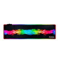 ماوس پد گیمینگ ام اس آی مدل RGB سایز 40×90 - مشکی