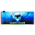ماوس پد گیمینگ دل سایز 30×80 مدل RGB طرح Alienware - گارانتی اصالت و سلامت فیزیکی