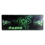 ماوس پد گیمینگ ریزر سایز 30×70 طرح سبز - گارانتی اصالت و سلامت فیزیکی