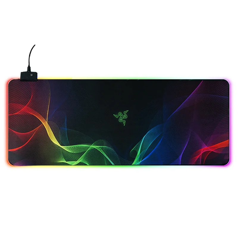 ماوس پد گیمینگ ریزر سایز 30×70 مدل RGB - گارانتی اصالت و سلامت فیزیکی