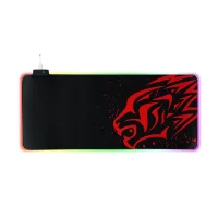 ماوس پد گیمینگ سایز 30×60 مدل RGB طرح تایگر - گارانتی اصالت و سلامت فیزیکی